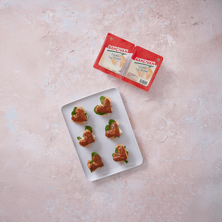 Kalp Sandviç Tarifi