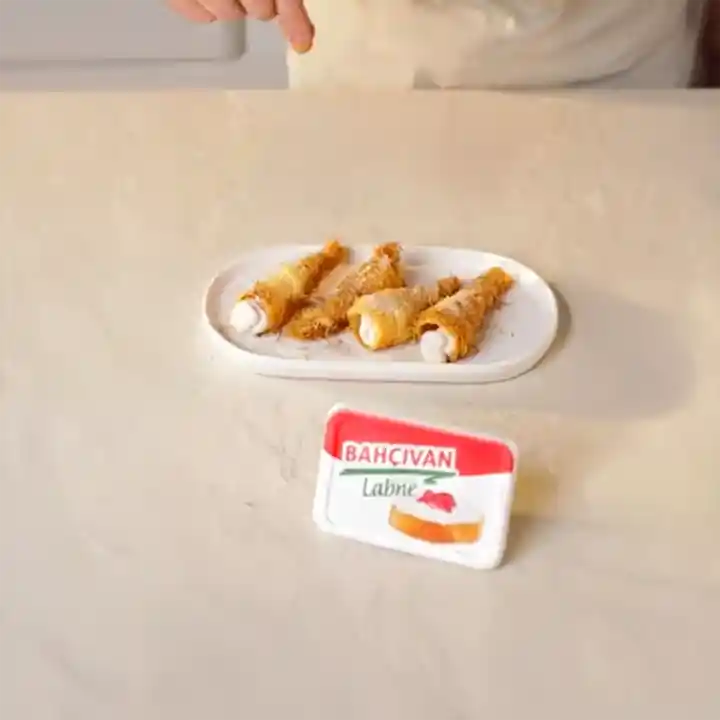 Labneli Kadayıf Kornet